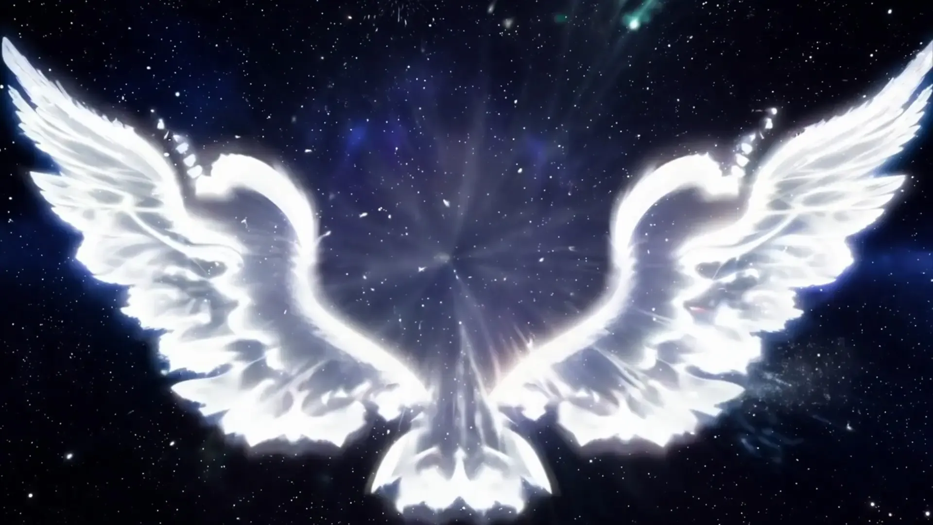 Heavenly Wings Logo Animation Background